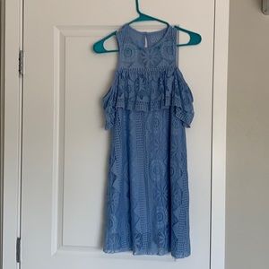 Blue sundress
